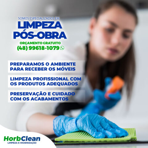 HorbClean - Limpeza Pós-Obra Profissional